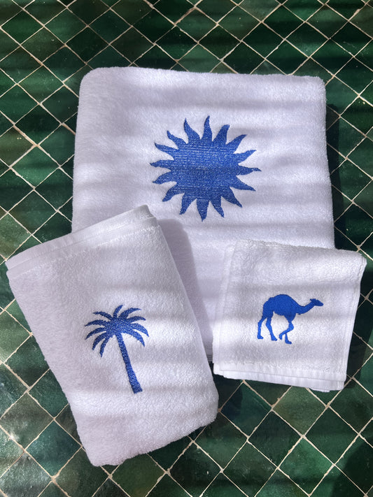 Ensemble serviette de bain