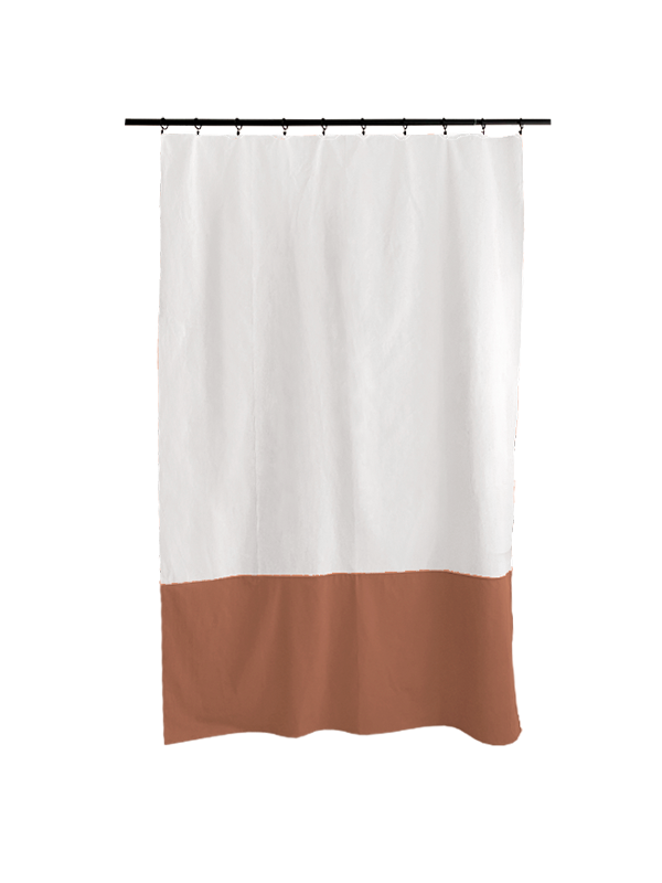 RIDEAUX TAFOUKT, Bicolore Marron