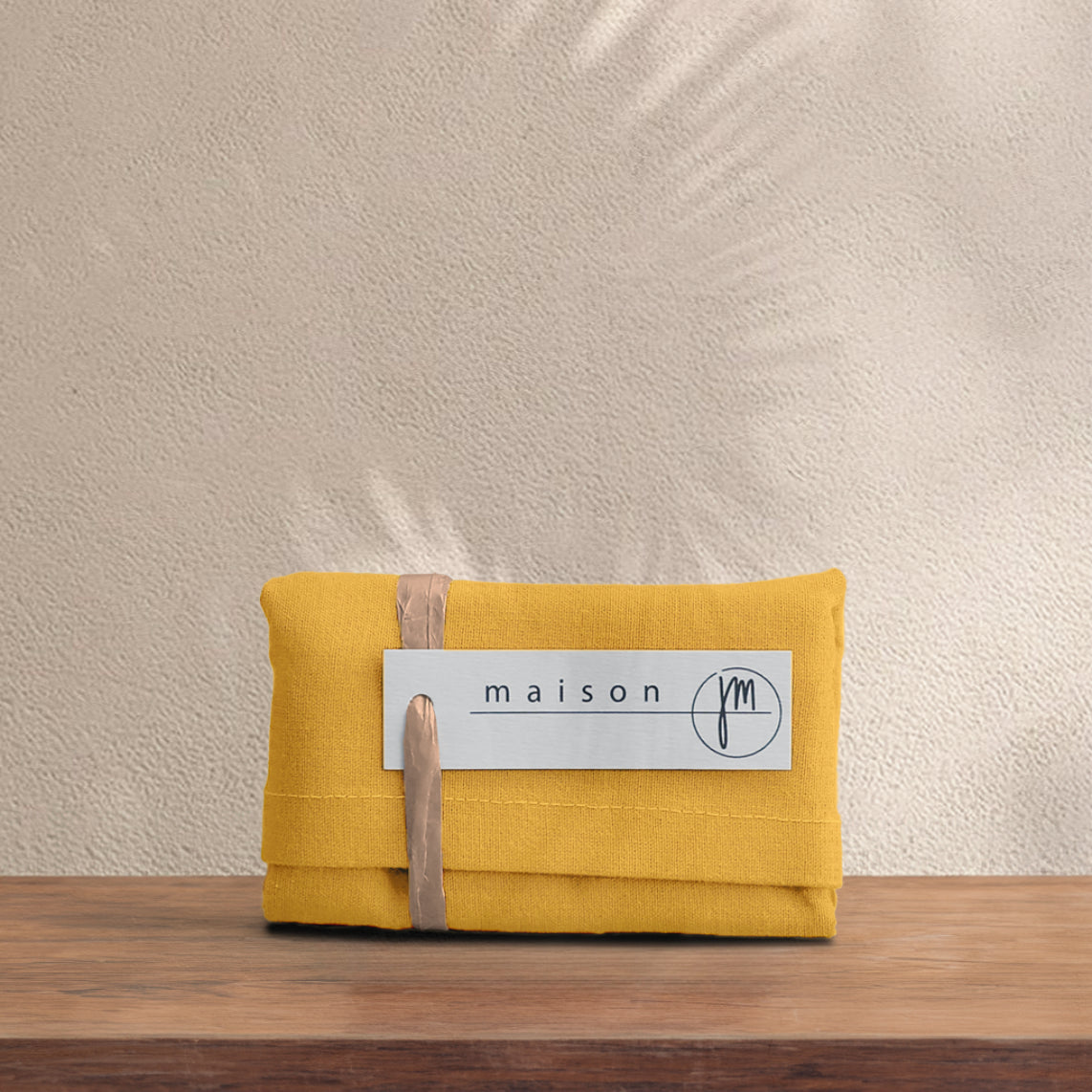 SERVIETTE de table Jaune